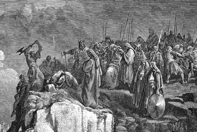 how did god defeat the priests of baal through elijah?