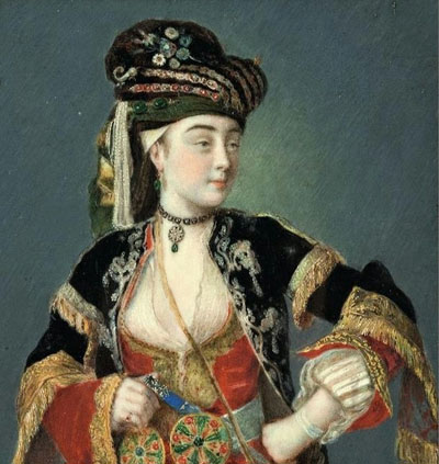 Lady Mary Wortley Montagu in Ottoman dress